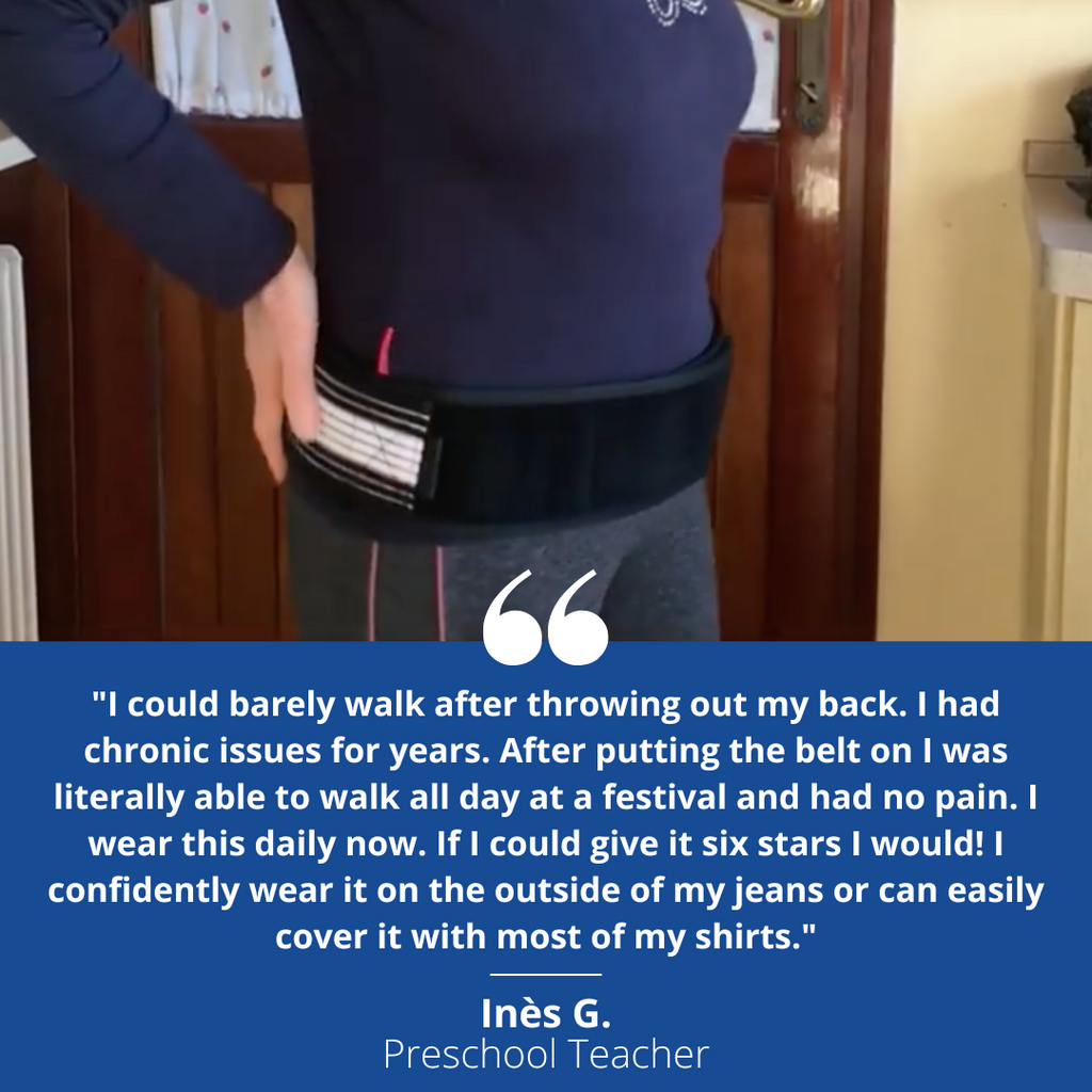 Back Support Belt | Doctor-Backed, Adjustable & Lightweight for Sciatica Relief and Daily Comfort