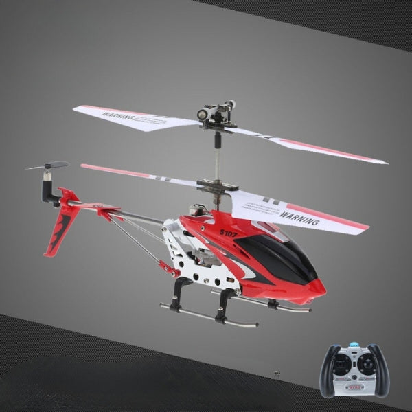 Hercules Unbreakable 3.5CH RC Helicopter Mini RC Helicopter with Gyro Crimson