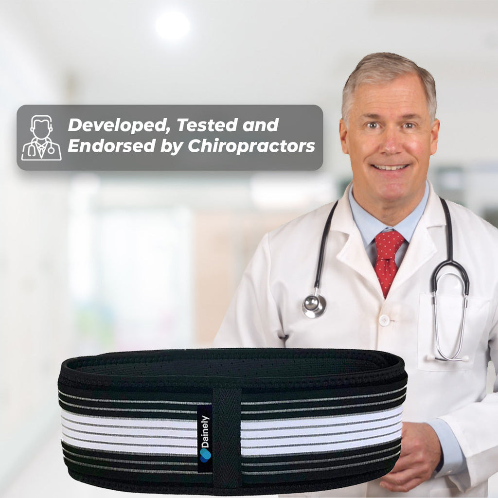Back Support Belt | Doctor-Backed, Adjustable & Lightweight for Sciatica Relief and Daily Comfort