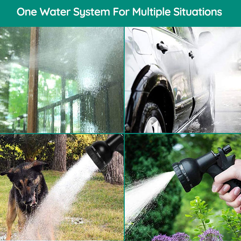 Expandable Garden Water Hose 100FT - Lightweight, Durable, Kink-Free Design for Easy Watering & Outdoor Use