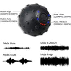 Portable Vibrating Fitness Ball | Leg Muscle Relaxation & Pain Relief - Full Body Pro Massager for Recovery & Fitness