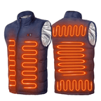 Electric Heated Vest Jacket | USB Powered, 9 Heating Zones & Windproof for Men and Women