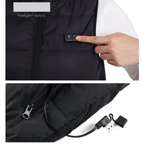 Electric Heated Vest Jacket | USB Powered, 9 Heating Zones & Windproof for Men and Women
