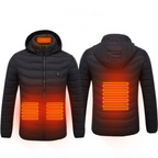Heated Electric Jacket | Lightweight, Waterproof & Battery-Powered for Men and Women in Cold Weather Activities