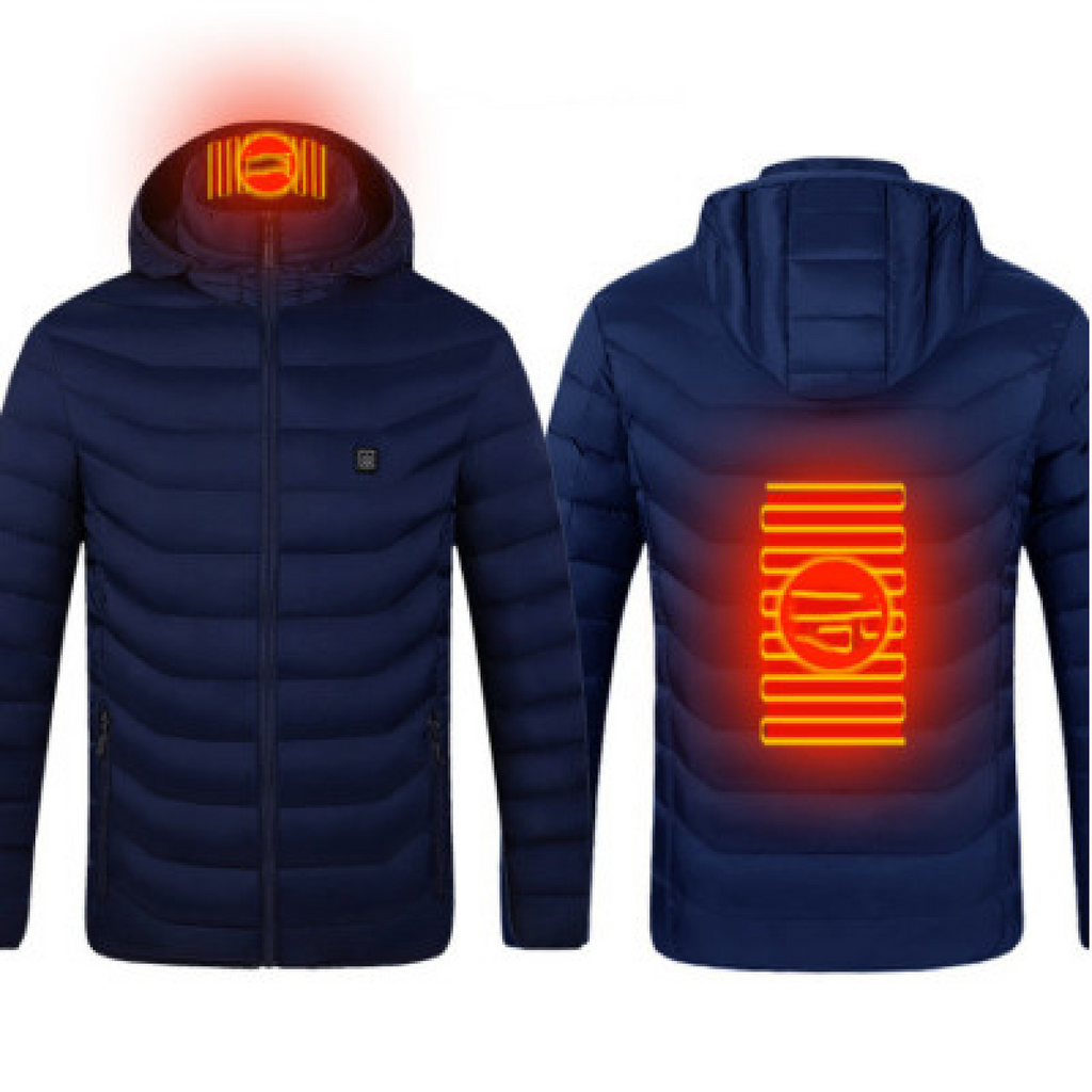 Heated Electric Jacket | Lightweight, Waterproof & Battery-Powered for Men and Women in Cold Weather Activities