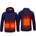 Heated Electric Jacket | Lightweight, Waterproof & Battery-Powered for Men and Women in Cold Weather Activities