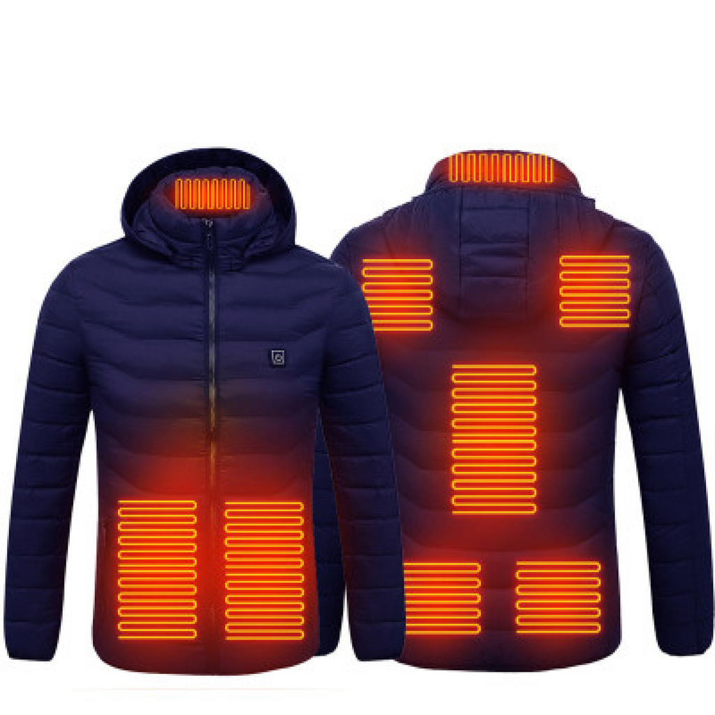 Heated Electric Jacket | Lightweight, Waterproof & Battery-Powered for Men and Women in Cold Weather Activities