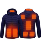 Heated Electric Jacket | Lightweight, Waterproof & Battery-Powered for Men and Women in Cold Weather Activities