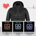 Heated Electric Jacket | Lightweight, Waterproof & Battery-Powered for Men and Women in Cold Weather Activities