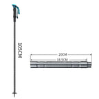 Multi-Functional Tactical Trekking Pole - Survival Hiking Stick with Built-In Tools - Durable & Versatile for Camping and Outdoor Adventures