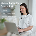 2 in 1 Laser Device for Ear & Nose | Non-Invasive, Portable & Ideal for Pain Relief and Sinus Congestion