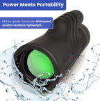 High Power 12X50 Monocular | Waterproof, Lightweight with Smartphone Holder for Camping, Hiking & Wildlife Observation
