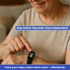 Kore Smartwatch | Heart Rate Monitoring, IP67 Waterproof & Ideal for Seniors' Health Tracking