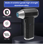 Portable Car Vacuum Cleaner | Wireless, Lightweight & Versatile for Home, Garage & Auto Cleaning