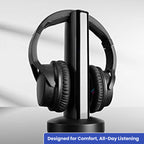 Wireless TV Headphones | Noise-Cancelling, Comfortable Fit & Ideal for Home Entertainment