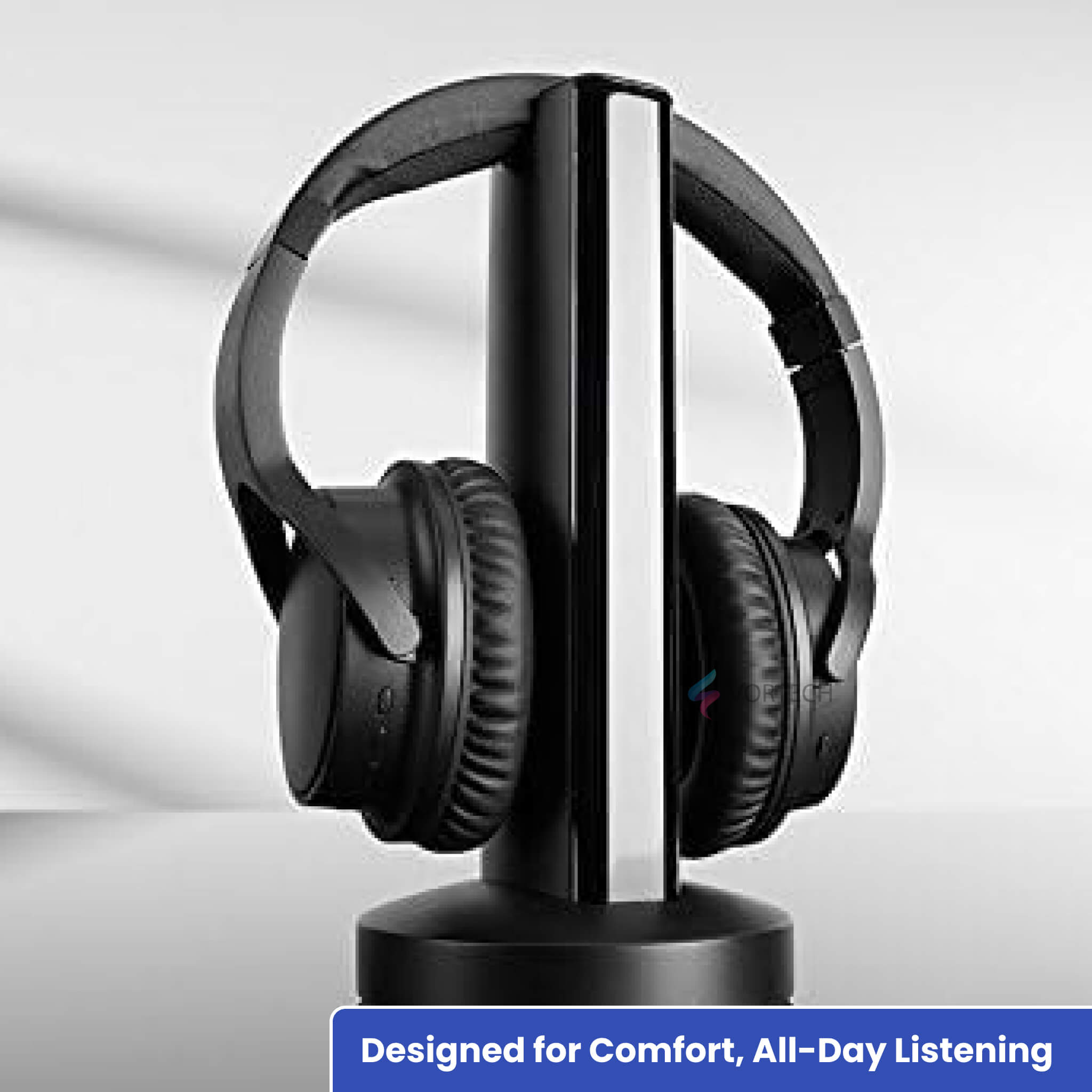 Wireless TV Headphones | Noise-Cancelling, Comfortable Fit & Ideal for Home Entertainment