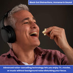 Wireless TV Headphones | Noise-Cancelling, Comfortable Fit & Ideal for Home Entertainment