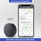 Child GPS Tracker with Real-Time Location | No Subscription, Waterproof & Lightweight Design for Everyday Safety
