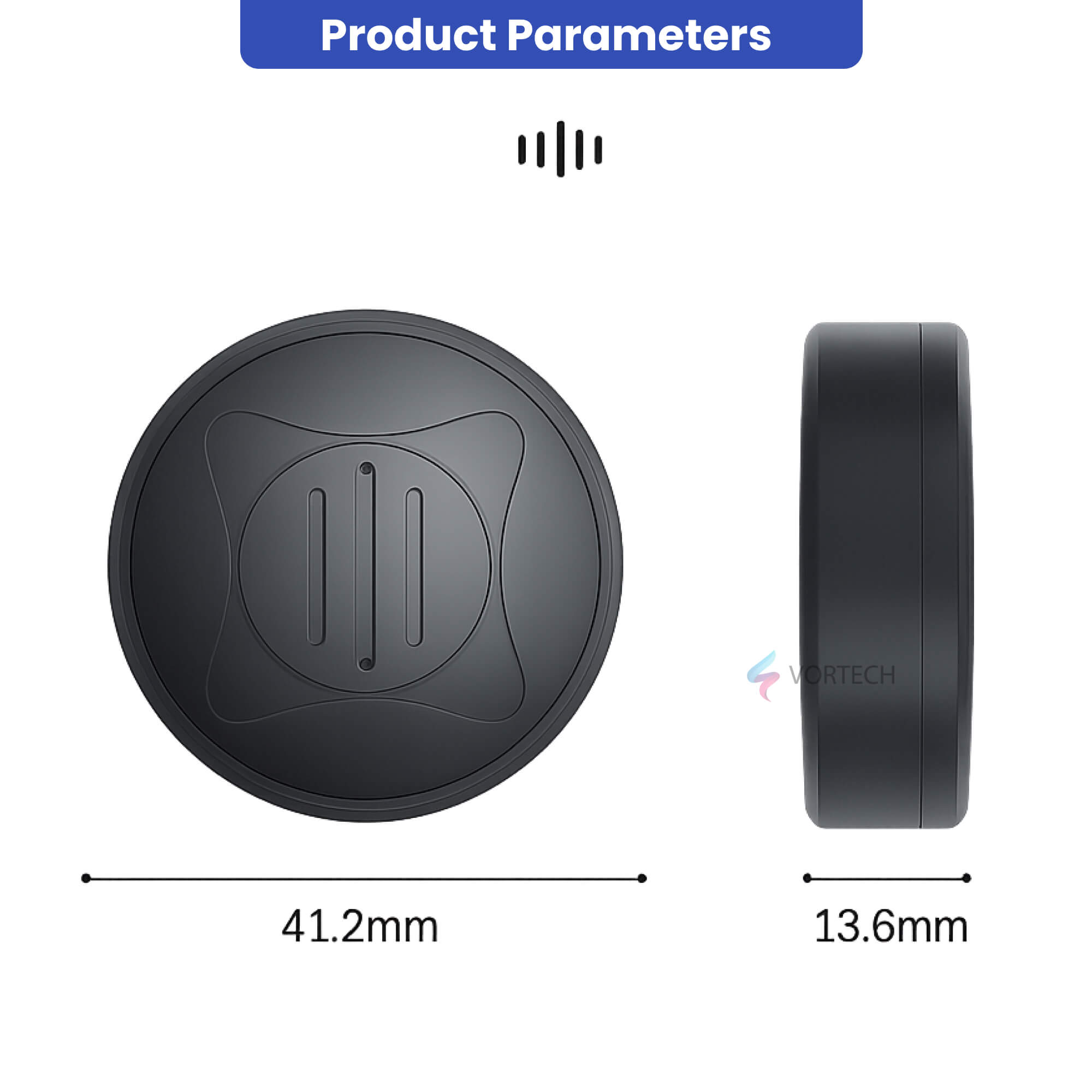 Child GPS Tracker with Real-Time Location | No Subscription, Waterproof & Lightweight Design for Everyday Safety