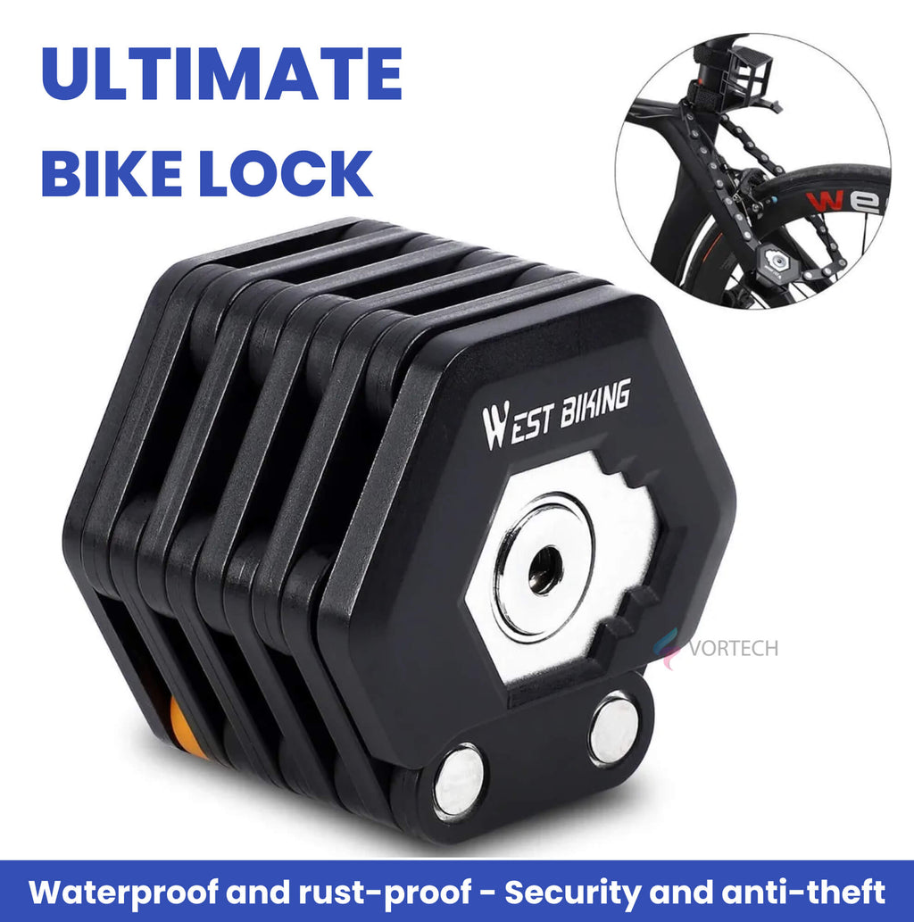Ultimate Safe Bike Lock | Indestructible Hardened Steel for Bikes, E-Bikes, Scooters & Motorcycles