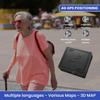 4G GPS Tracker for Seniors with Safe Zone Alerts | Real-Time Location for Dementia & Alzheimer’s Care – No Subscription Required
