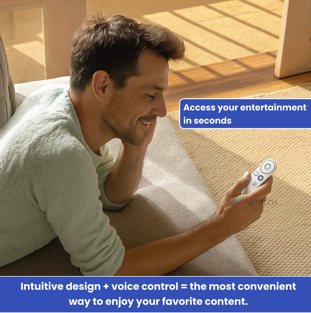 Chromecast 4 Replacement Remote | Easy Navigation & Quick Access for Seamless Streaming Experience