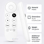 Chromecast 4 Replacement Remote | Easy Navigation & Quick Access for Seamless Streaming Experience