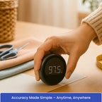 Smart Rolling Ruler | Digital Measurement Tool with LCD Display for Accurate Length Measurements
