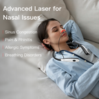 2 in 1 Laser Device for Ear & Nose | Non-Invasive, Portable & Ideal for Pain Relief and Sinus Congestion