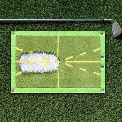 Golf Training Mat – Precision Swing Detection Divot Mat – Indoor and Outdoor Practice Tool for Perfect Swing