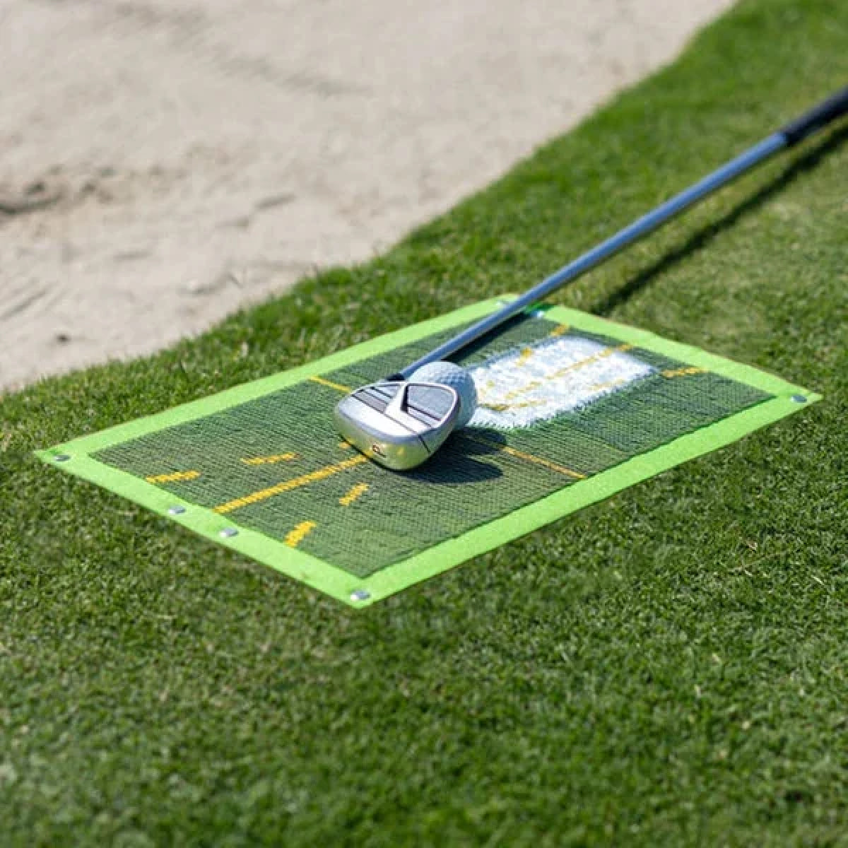 Golf Training Mat – Precision Swing Detection Divot Mat – Indoor and Outdoor Practice Tool for Perfect Swing