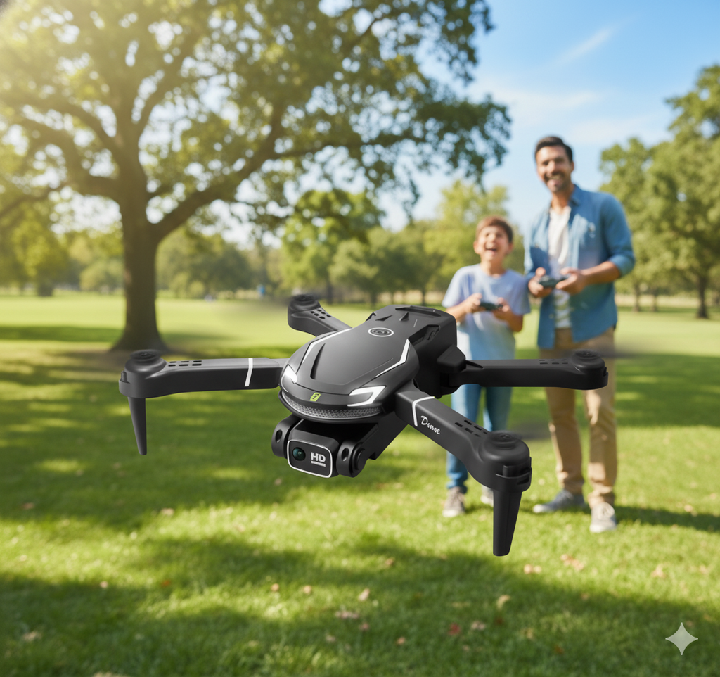 8K HD Kids Drone with 720° Obstacle Avoidance — Beginner-Friendly Camera Drone with Long Flight Time