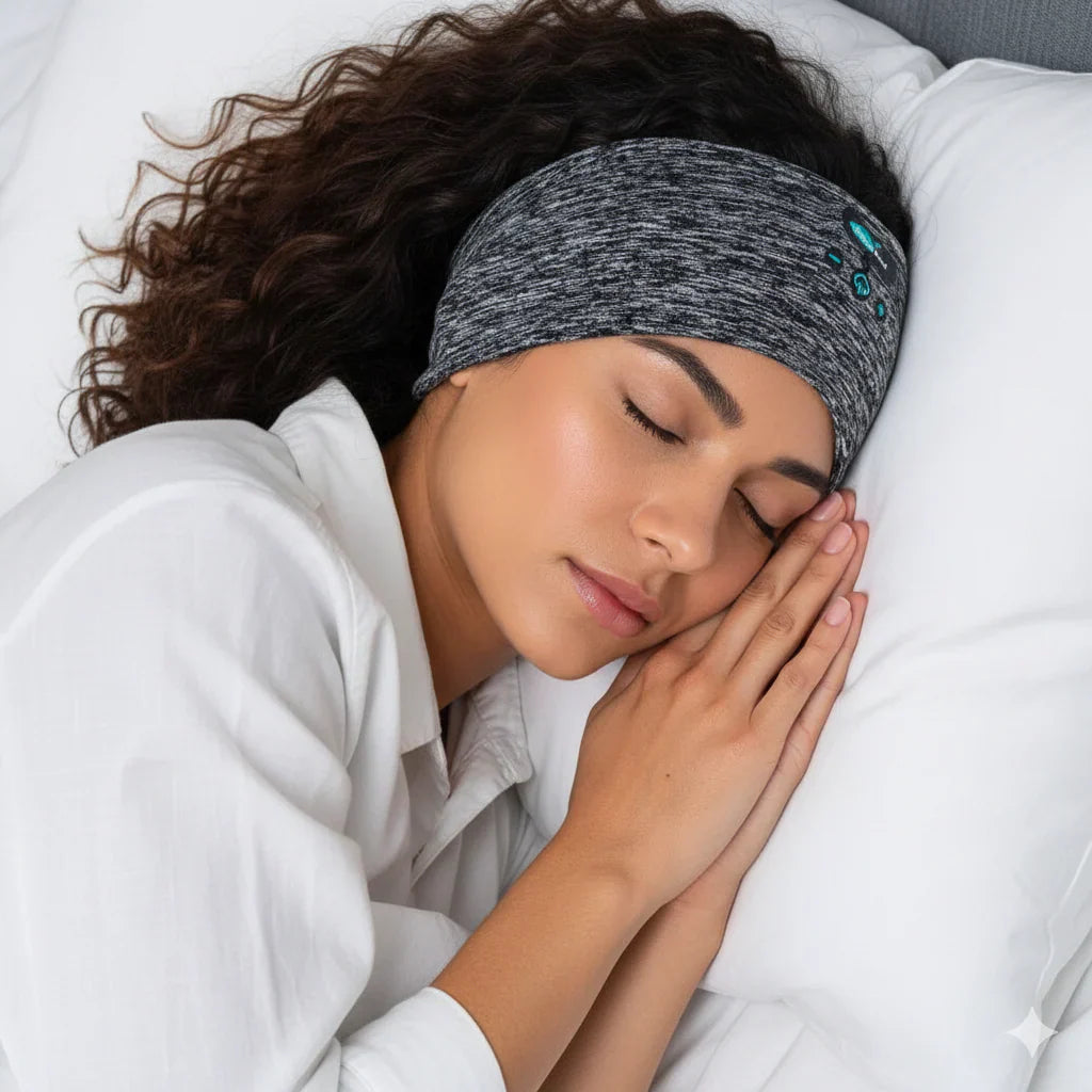 Sleep Headphones for Snoring – Stream White Noise | Comfortable Fit