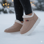 Women’s Extra-Wide 4E Winter Boots | Waterproof Kid Suede with Plush Thermal Lining and Anti-Skid Platform