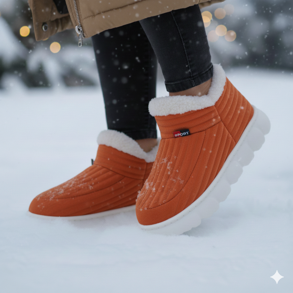 Women’s Extra-Wide 4E Winter Boots | Waterproof Kid Suede with Plush Thermal Lining and Anti-Skid Platform