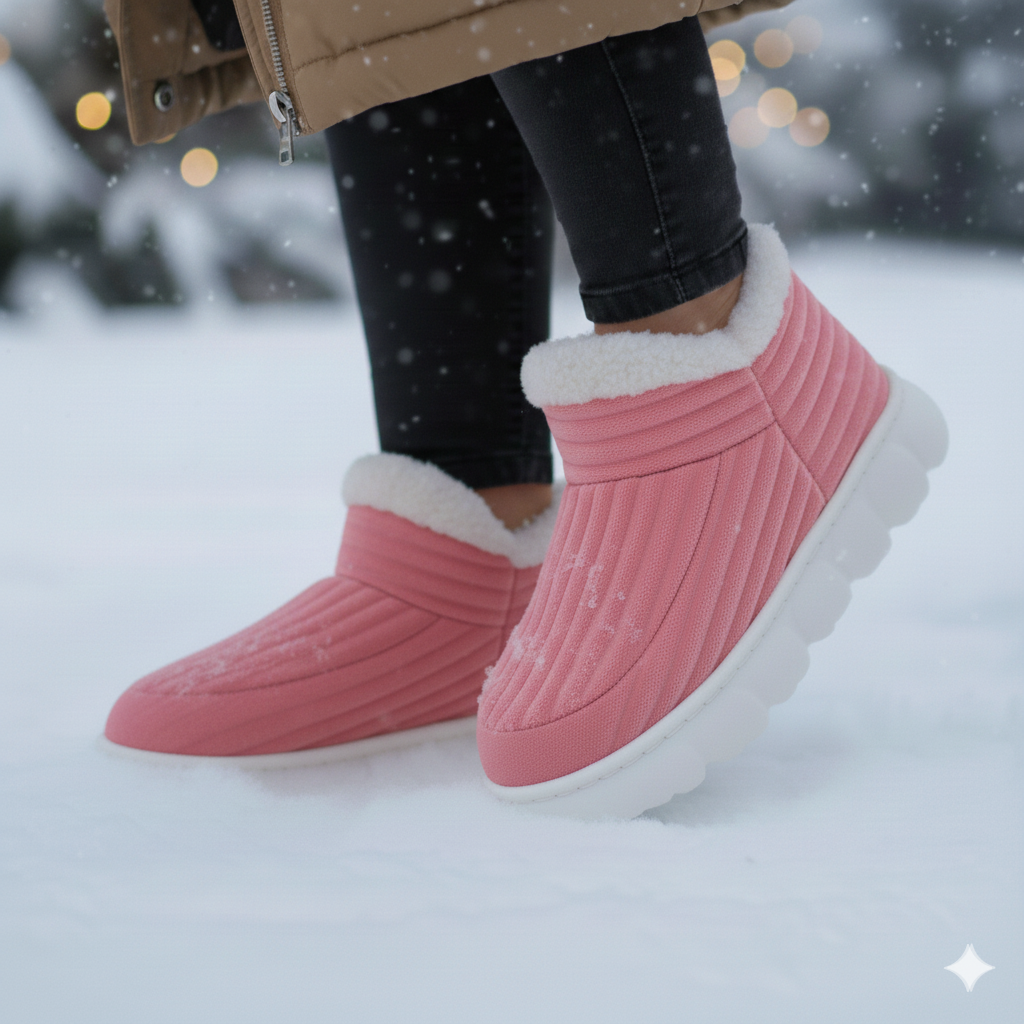 Women’s Extra-Wide 4E Winter Boots | Waterproof Kid Suede with Plush Thermal Lining and Anti-Skid Platform