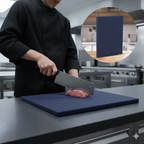 Industrial Grade HDPE Cutting Board | Antibacterial High-Density Polyethylene with Non-Porous Surface and Heavy-Duty Durability
