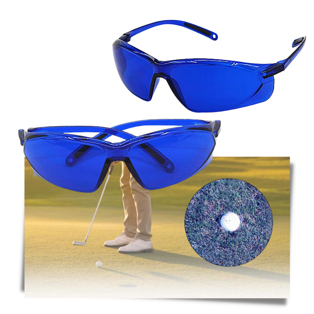 Professional Golf Ball Finder Glasses | UV 400 Protection, Lightweight & Ideal for Spotting Lost Balls on the Course