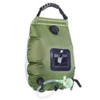 Portable Solar Shower Bag - Outdoor Camping Heating Shower for Hiking, Beach, and Travel Use
