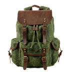 Crazy Horse Leather Backpack | Durable, Water-Resistant & Perfect for Work, Travel, or Everyday Use