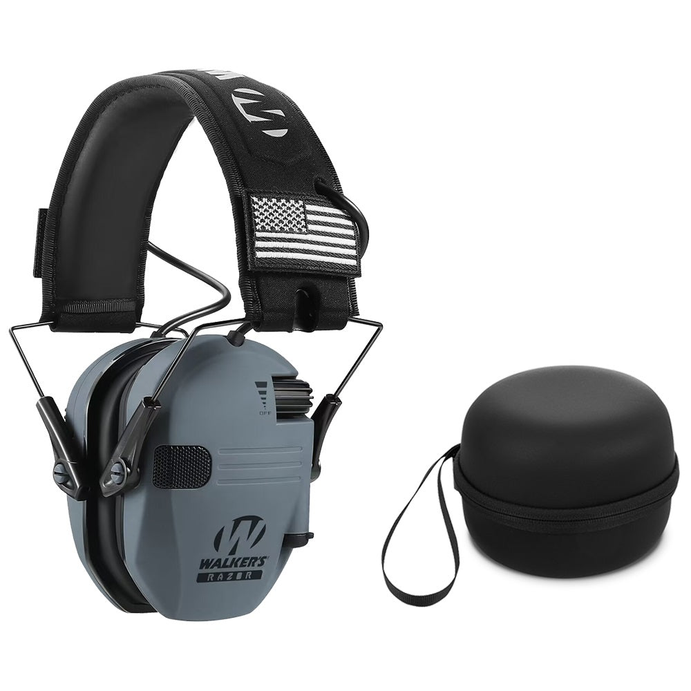 Electronic Earmuffs for Hearing Protection - Noise-Canceling Headphones for Shooting, Hunting, and Industrial Use