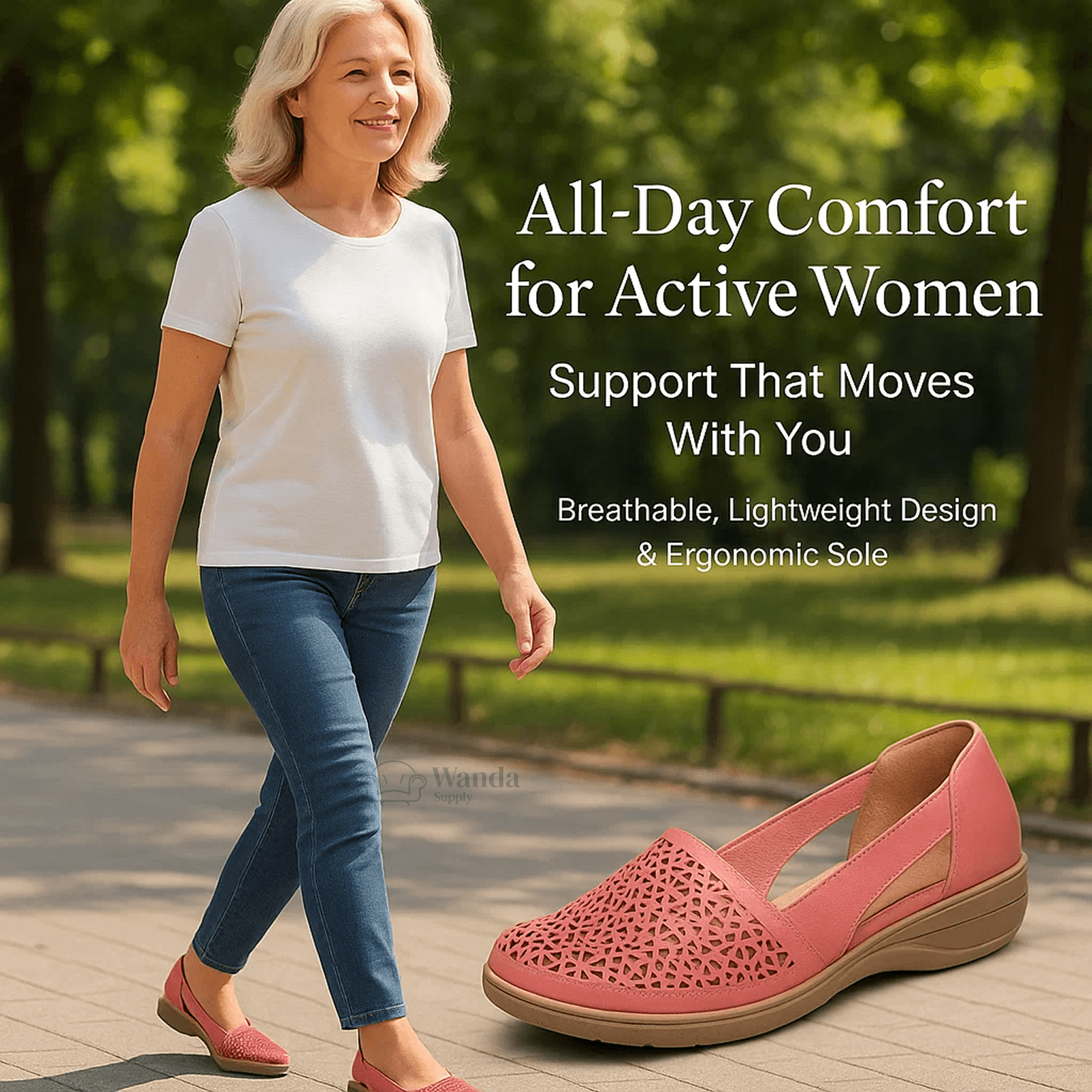 Women’s Breathable Orthopedic Sandals | Arch Support, Lightweight Design & Ideal for All-Day Comfort