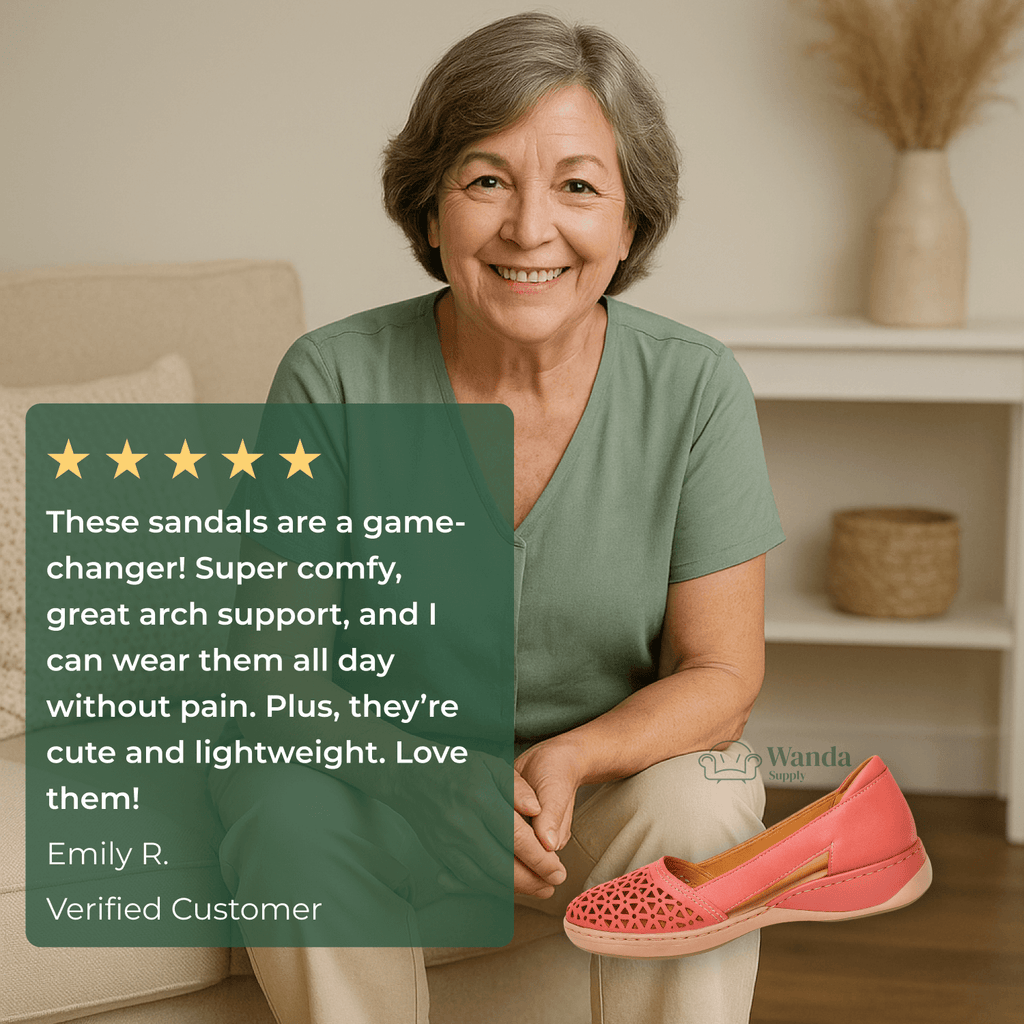 Women’s Breathable Orthopedic Sandals | Arch Support, Lightweight Design & Ideal for All-Day Comfort