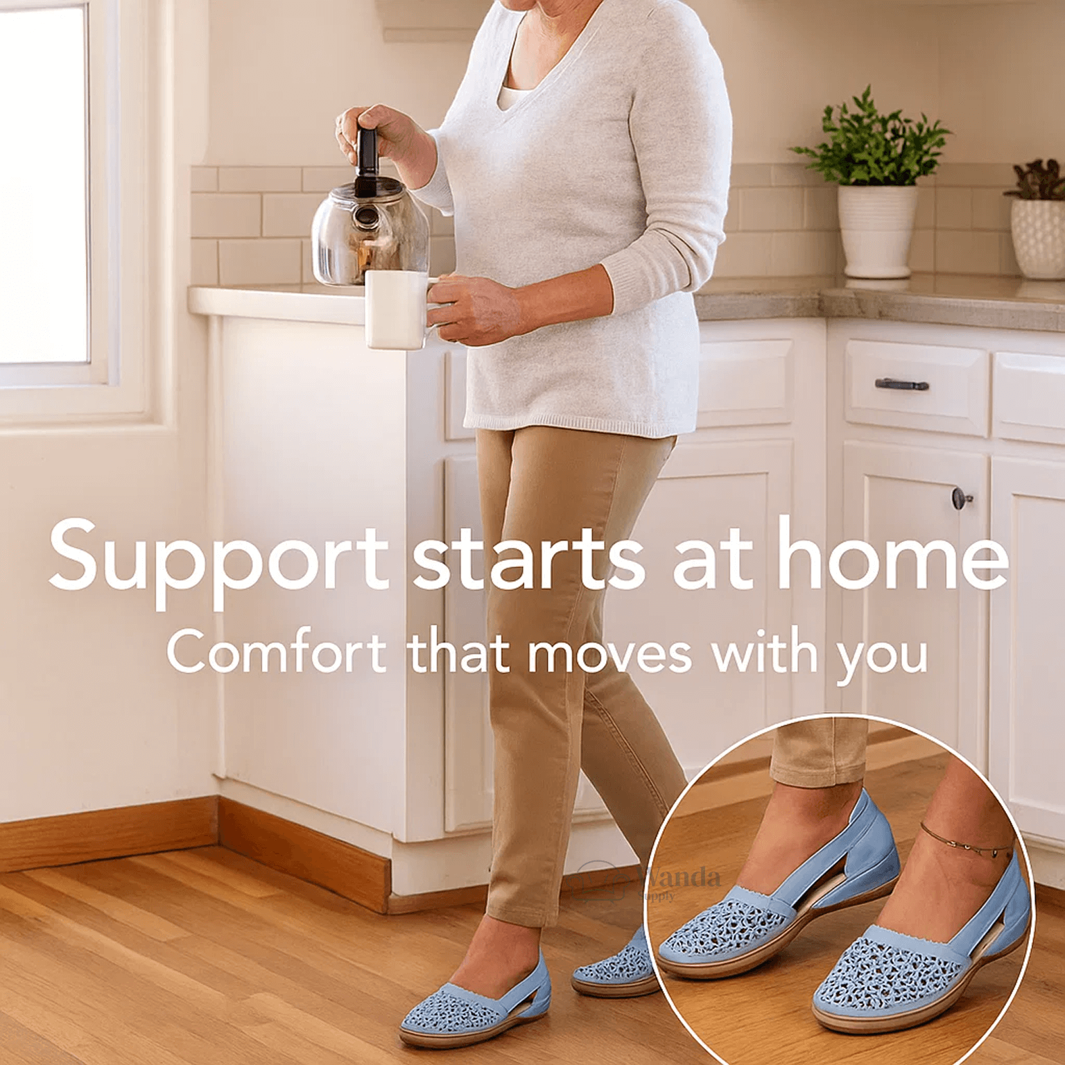 Women’s Breathable Orthopedic Sandals | Arch Support, Lightweight Design & Ideal for All-Day Comfort