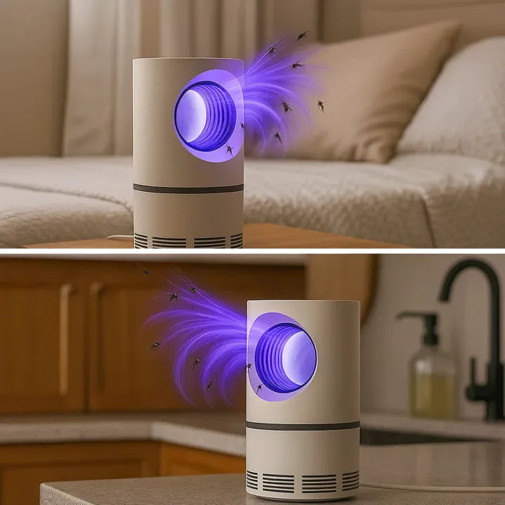 UV Light Insect Trap | Non-Toxic, Waterproof & Effective Mosquito & Fly Killer for Indoor and Outdoor Use