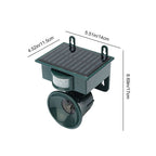 Motion Sensor Bird Deterrent | Effective Pigeon Repeller with Sound Scarer for Gardens & Outdoor Spaces