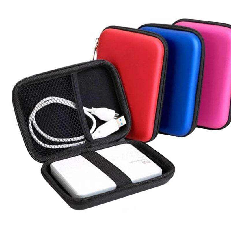 External USB Hard Drive Storage Bag