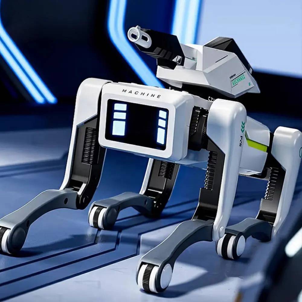 RC Robot Dog | Voice-Controlled, Programmable with 15+ Movements & Interactive Entertainment for Kids and Pet Lovers