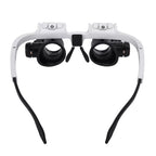 LED Magnifier Glasses with Adjustable Lens – High Precision for Detailed Work, Crafts, and Hobbies
