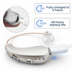 Rechargeable Digital Hearing Aid | Clear Sound Amplification & Comfortable Fit for Daily Use